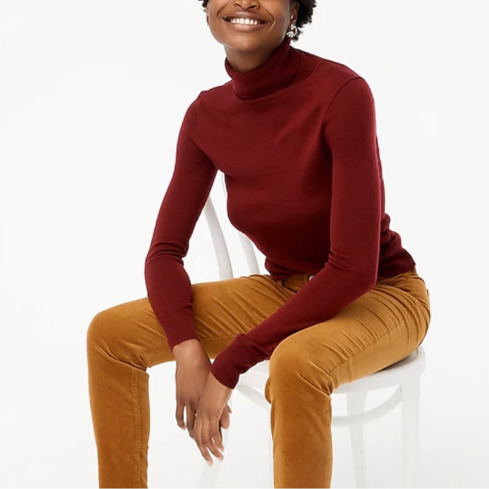J.Crew lightweight turtleneck sweater